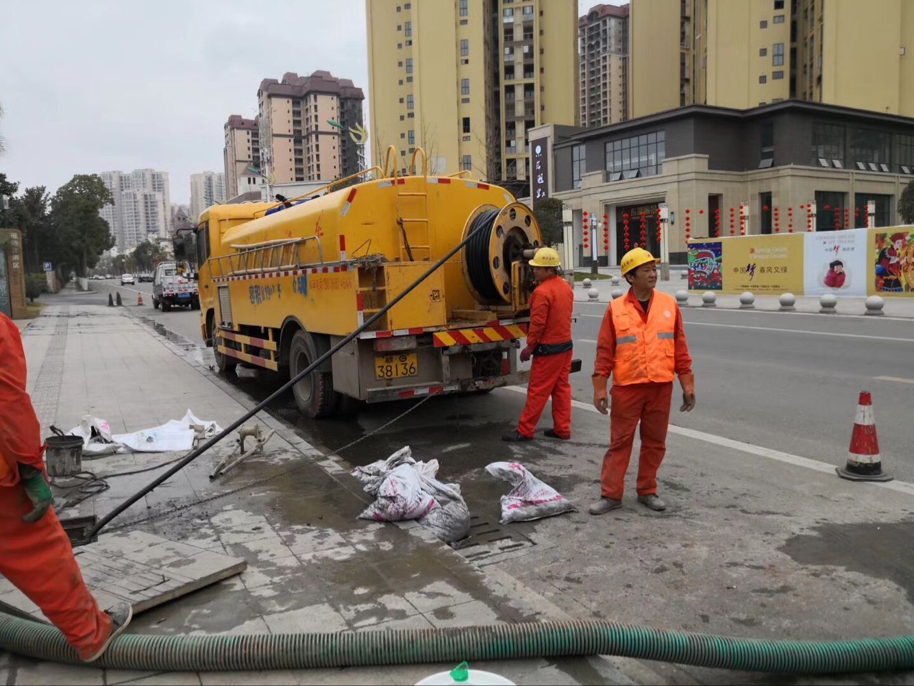 友谊排污管道清淤-管道清洗